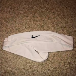 white nike wrap headband